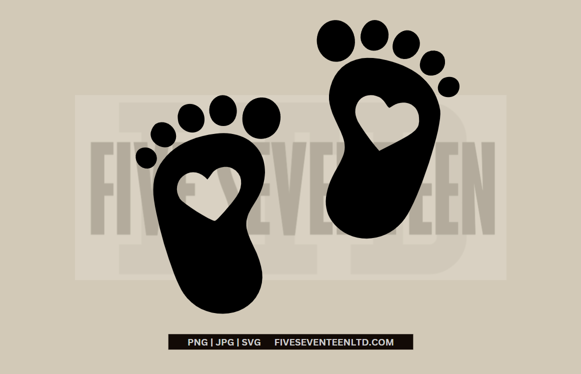 Maternity and Newborn Design Collection | Newborn Footprints