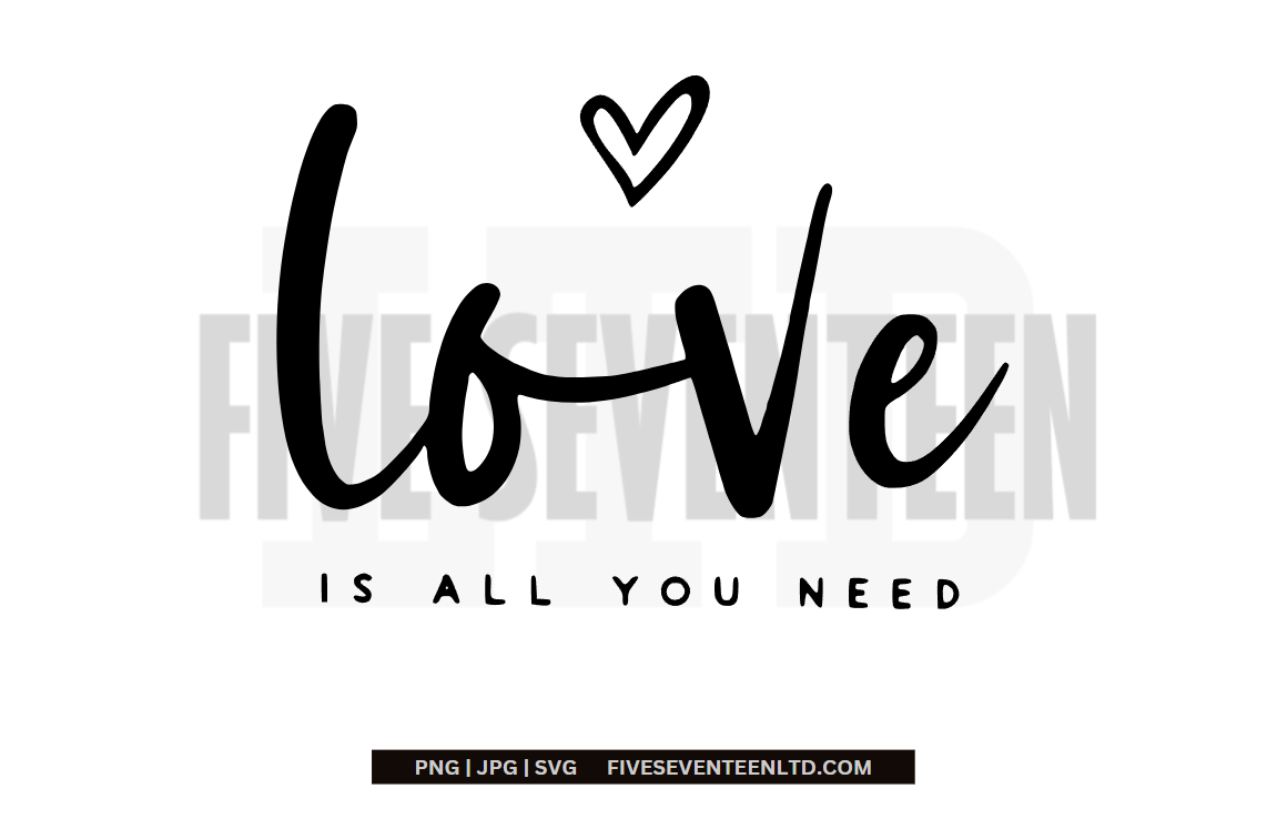 Heart & Love Design Collection | Love is all you need