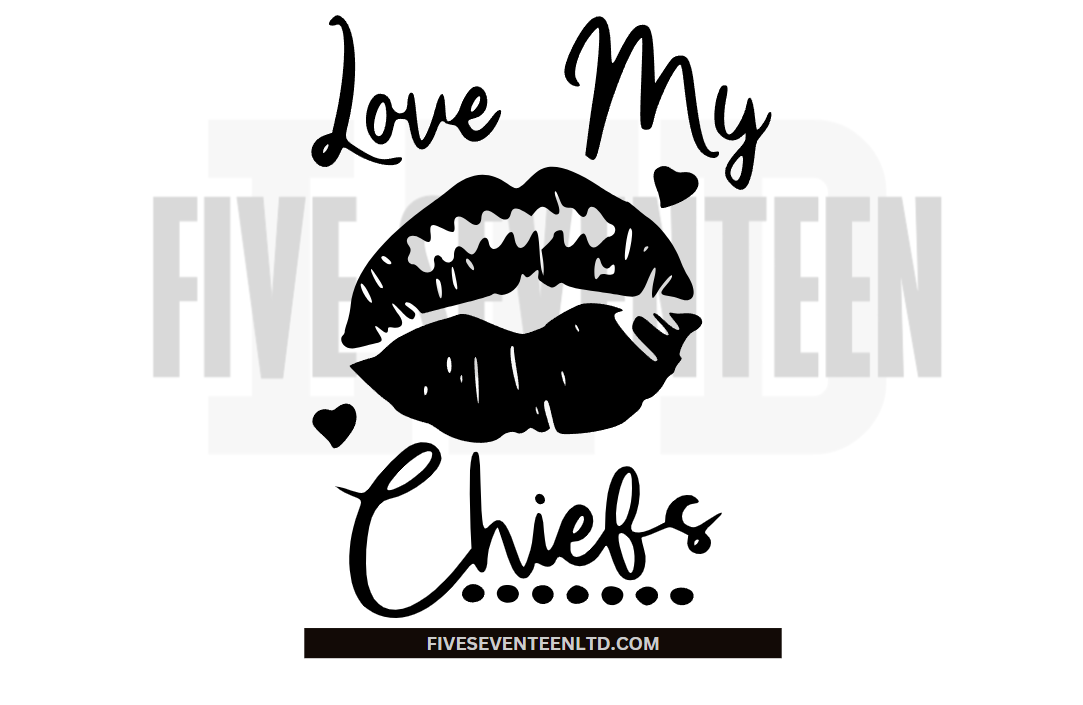 Kansas City Chiefs Design Collection | I Love my Chiefs | NFL Football Design