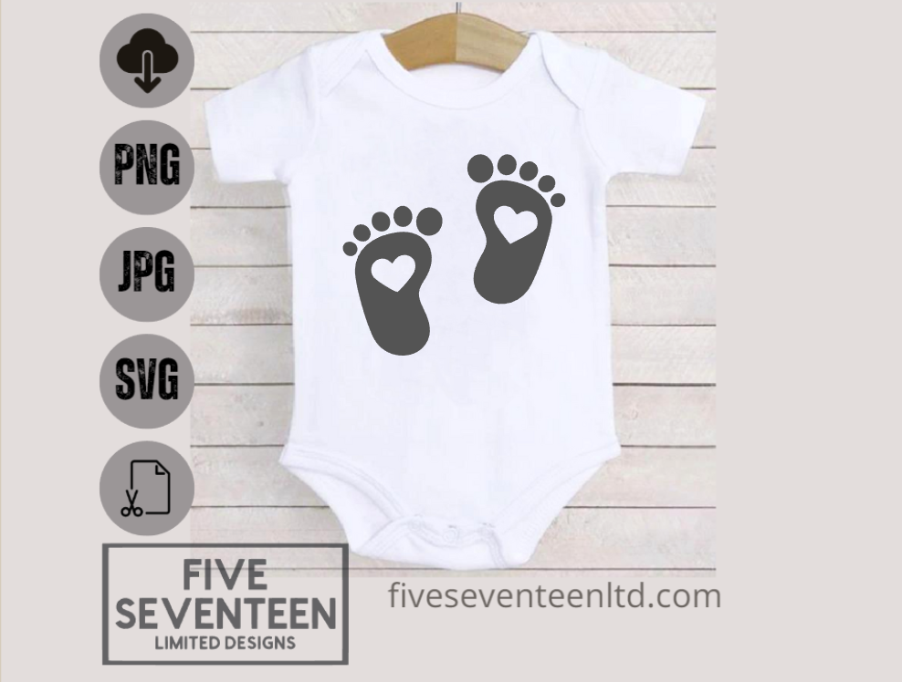 Maternity and Newborn Design Collection | Newborn Footprints