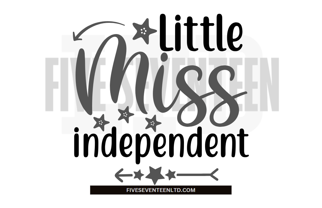 Children's Design Collection | Little Miss Independent