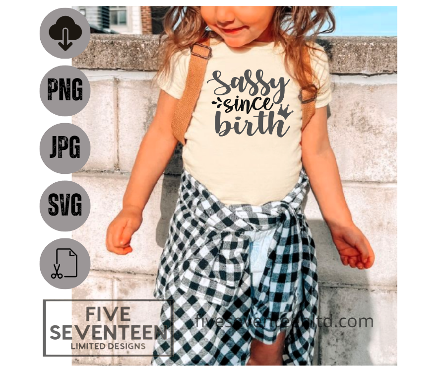 Children's Design Collection | Sassy Since Birth