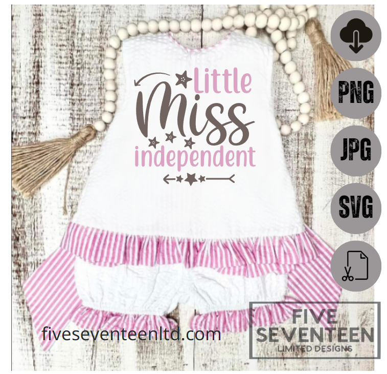 Children's Design Collection | Little Miss Independent