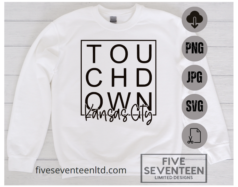 Kansas City Chiefs Design Collection | Touchdown Chiefs | NFL Football Design