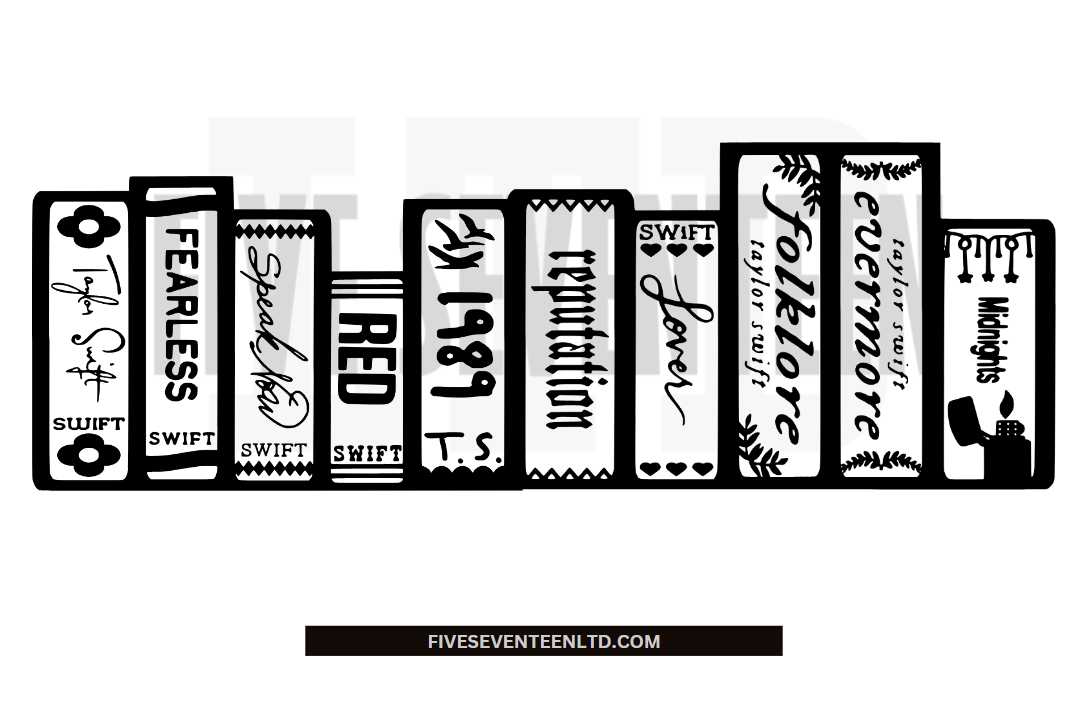 Taylor Swift Design Collection | Taylor Swift Album Books | 10 Designs | Original