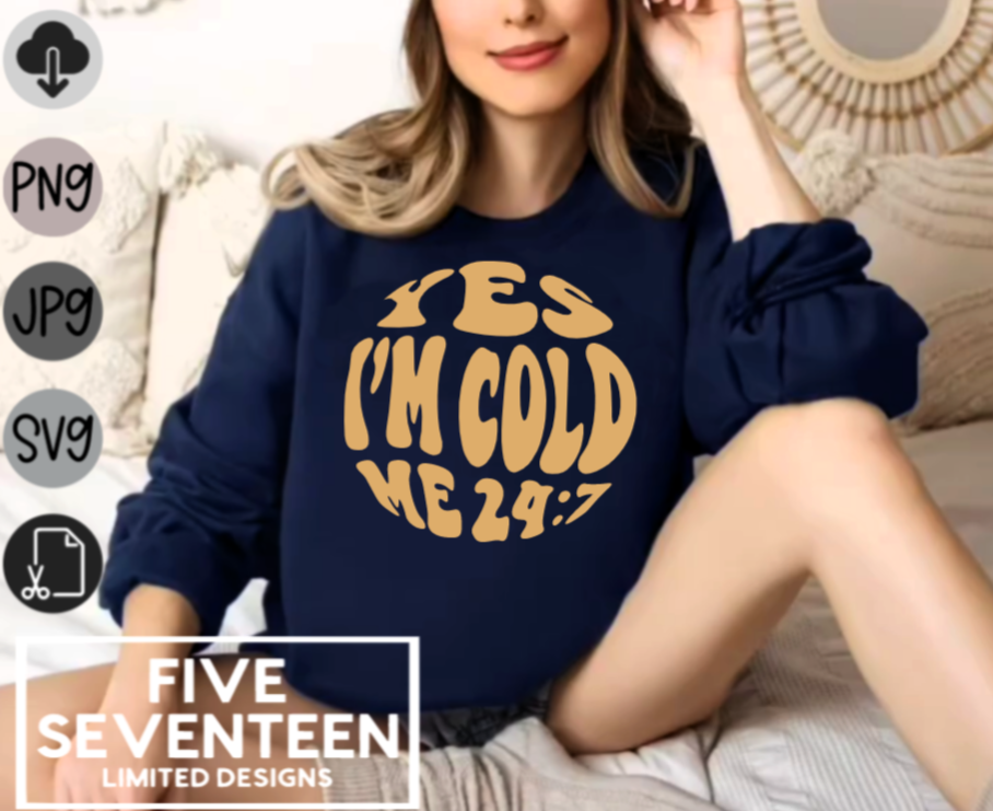 Fall & Winter Design Collection | Winter Design Collection | Yes I'm Cold Me 24:7