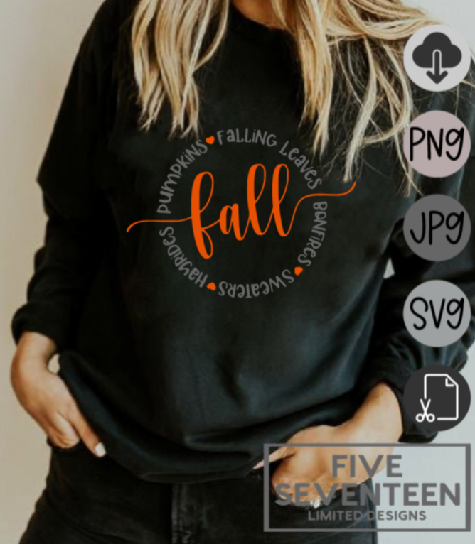 Fall & Winter Design Collection | Fall Design Collection | Pumpkins, Falling Leaves, Bonfires, Sweaters, Hayrides, Pumpkins