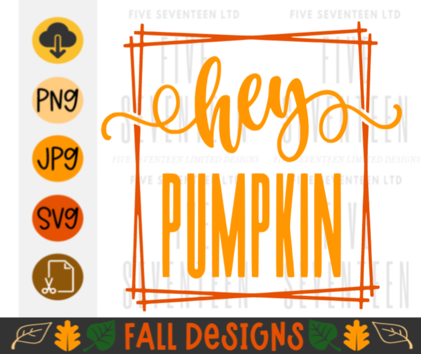 Fall & Winter Design Collection | Fall Design Collection | Hey Pumpkin