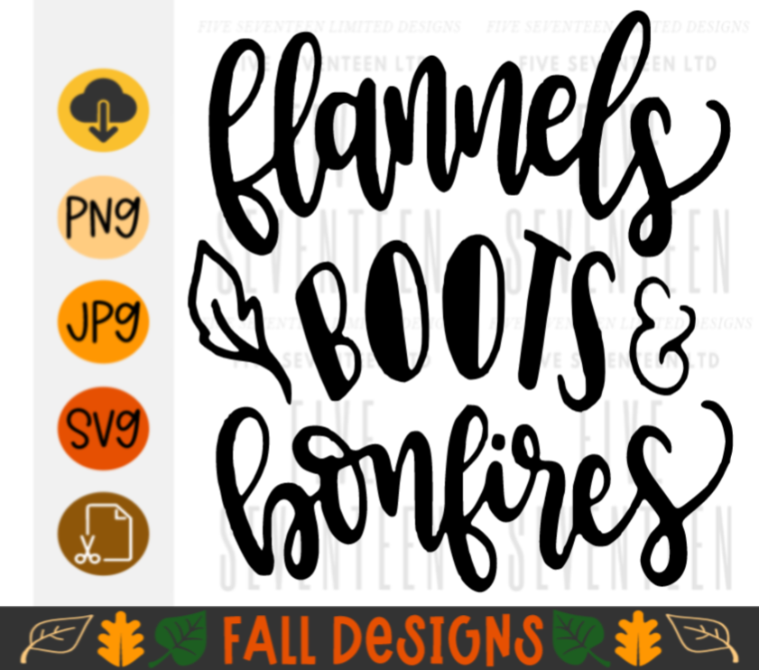 Fall & Winter Design Collection | Fall Design Collection | Flannels, Boots, & Bonfires