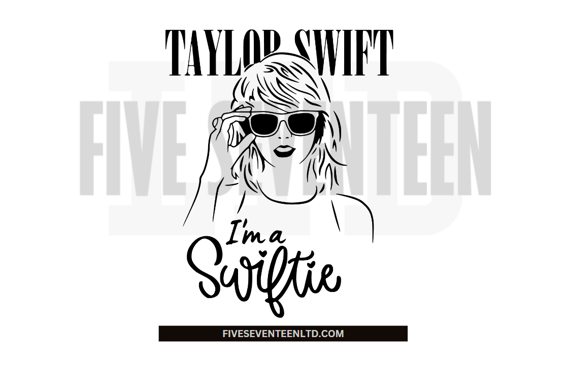 Taylor Swift Design Collection | Taylor Swift I'm a Swiftie | Headshot