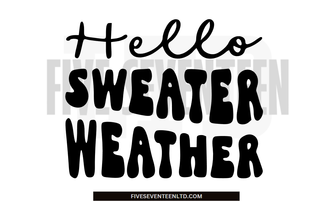 Fall & Winter Design Collection | Winter Design Collection | Hello Sweater Weather