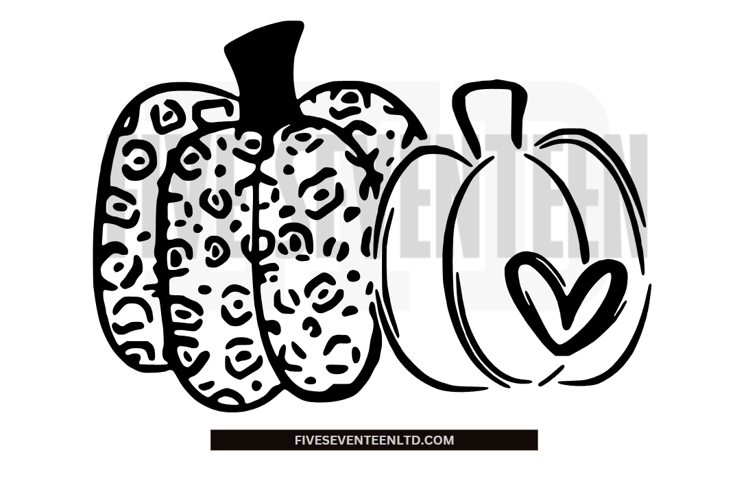 Fall & Winter Design Collection | Fall Design Collection | Leopard Pumpkin