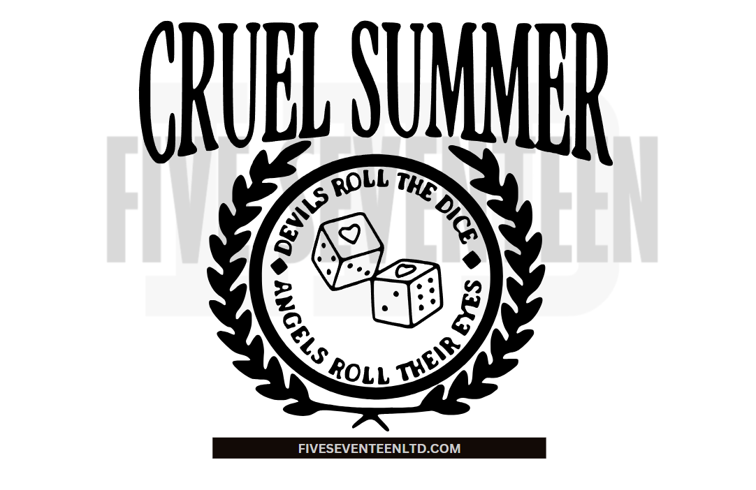 Taylor Swift Design Collection | Cruel Summer Bundle | 07 Designs | Midnights Album