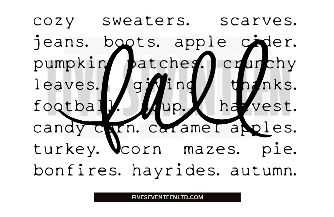 Fall & Winter Design Collection | Fall Design Collection | Fall Paragraph