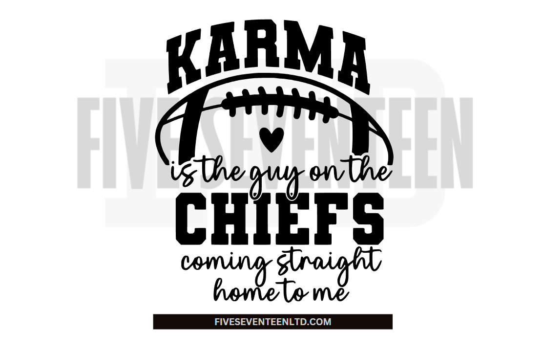 Taylor Swift & Travis Kelce Design Collection | Karma is the guy on the Chiefs | NFL Football