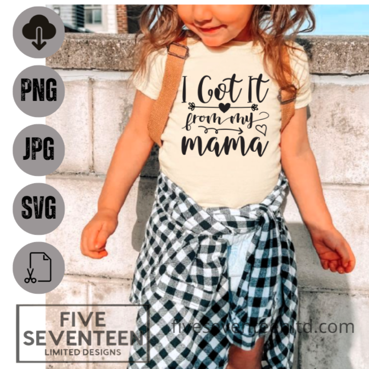 Children's Design Collection | I got it from my Mama