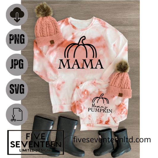 Matchy Matchy Design Collection | Mama & Mama's Pumpkin | 02 Designs