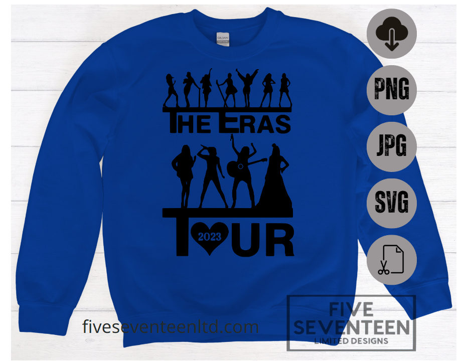 Taylor Swift Design Collection | Taylor Swift The Eras Tour with Silhouettes | 2023 | The Eras Tour