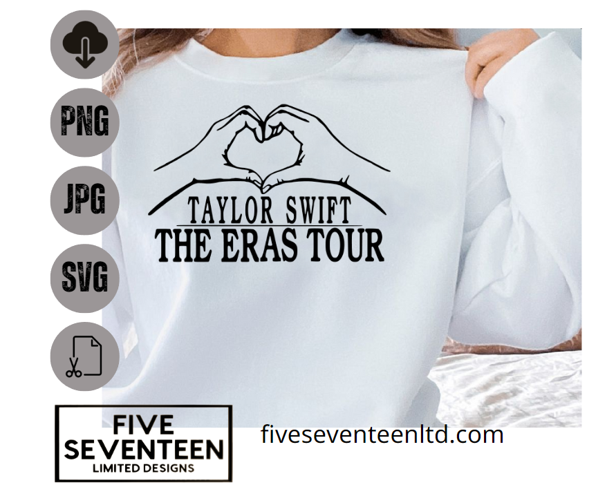 Taylor Swift Design Collection | Taylor Swift The Eras Tour Heart Hands | The Eras Tour