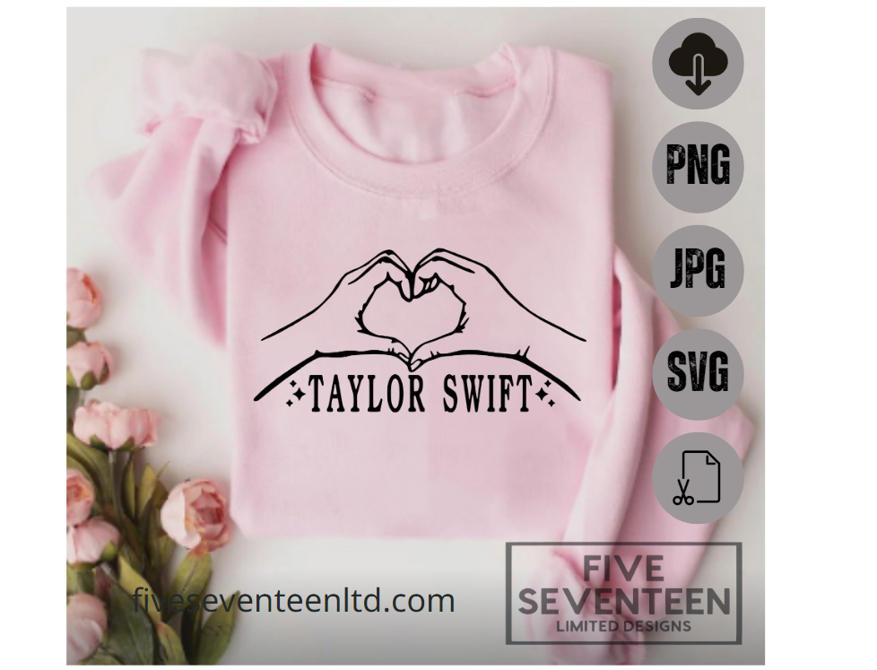 Taylor Swift Design Collection | Taylor Swift Heart Hands