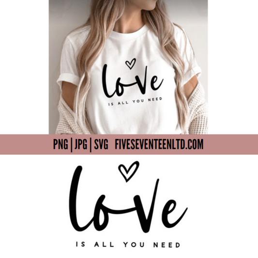 Heart & Love Design Collection | Love is all you need