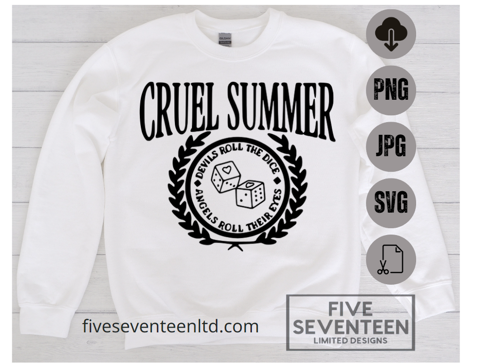 Taylor Swift Design Collection | Cruel Summer Bundle | 07 Designs | Midnights Album