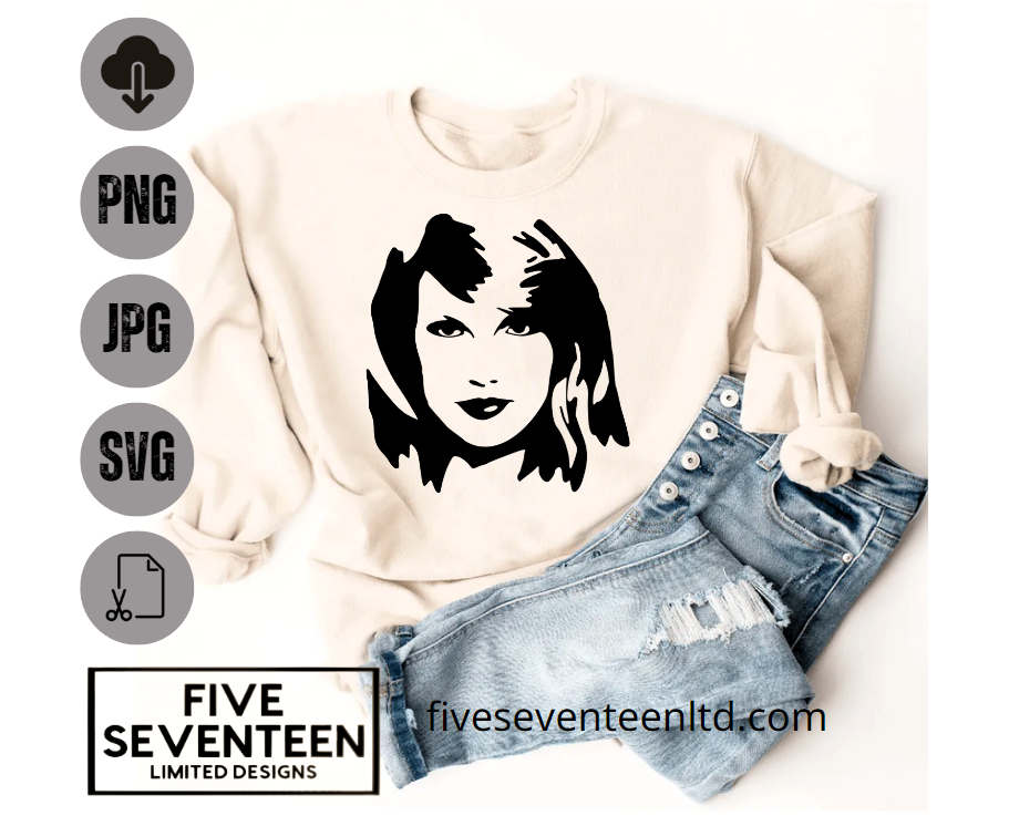 Taylor Swift Design Collection | Taylor Swift Headshot