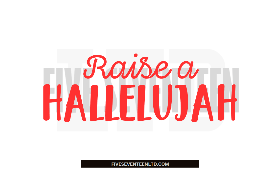 Religious Design Collection | Raise a Hallelujah