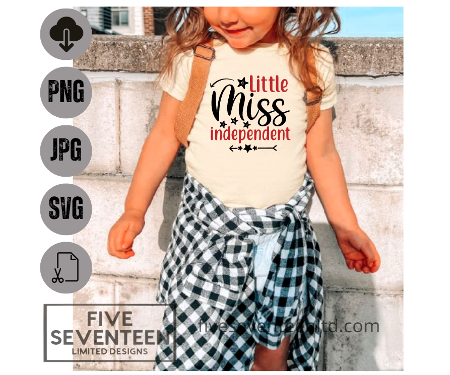 Children's Design Collection | Little Miss Independent