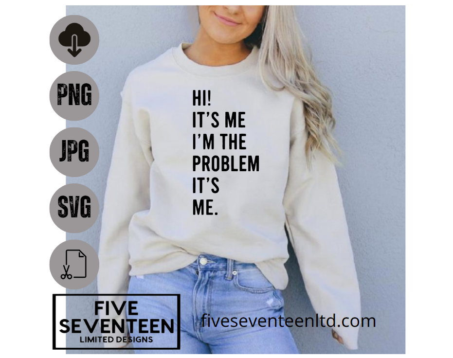 Taylor Swift Design Collection | Hi It's me I'm the Problem It's Me | Anti Hero | Midnights Album