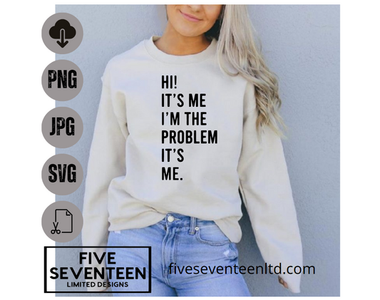 Taylor Swift Design Collection | Hi It's me I'm the Problem It's Me | Anti Hero | Midnights Album