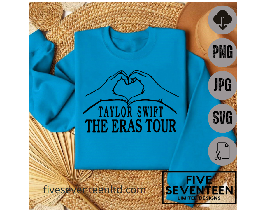 Taylor Swift Design Collection | Taylor Swift The Eras Tour Heart Hands | The Eras Tour