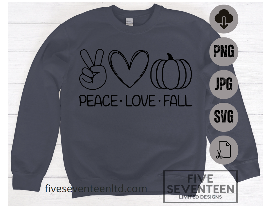 Fall & Winter Design Collection | Fall Design Collection | Peace, Love, & Fall | Pumpkin