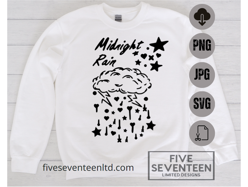 Taylor Swift Design Collection | Midnight Rain | Midnights Album