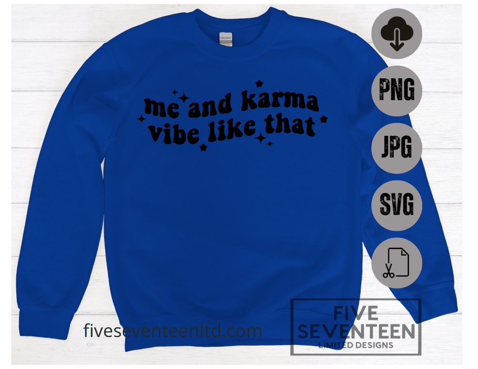 Taylor Swift Design Collection | Me and Karma Vibe like that | Midnights Album