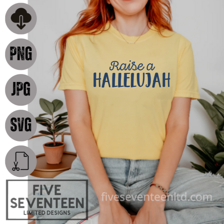 Religious Design Collection | Raise a Hallelujah