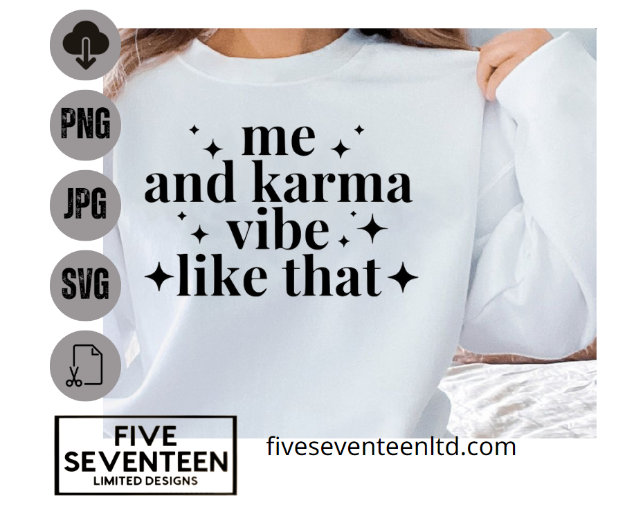 Taylor Swift Design Collection | Me and Karma Vibe like that | Midnights Album