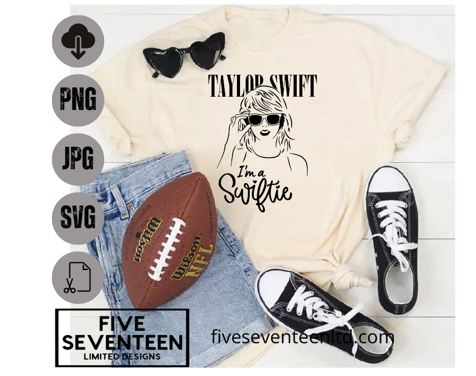 Taylor Swift Design Collection | Taylor Swift I'm a Swiftie | Headshot