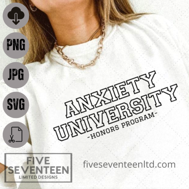 Mental Health Design Collection | Anxiety | Anxiety University Honors Program