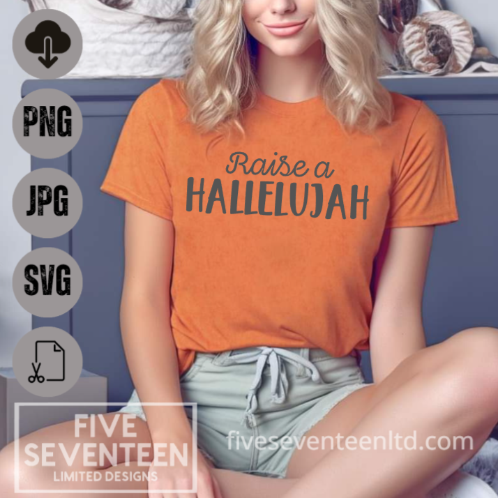 Religious Design Collection | Raise a Hallelujah