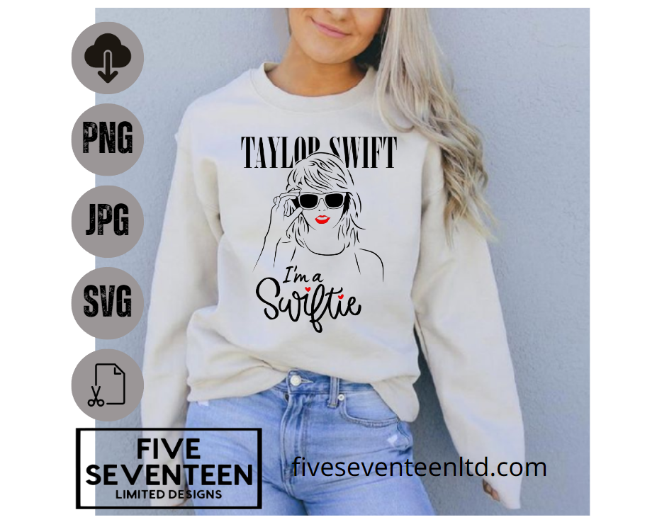 Taylor Swift Design Collection | Taylor Swift I'm a Swiftie | Headshot