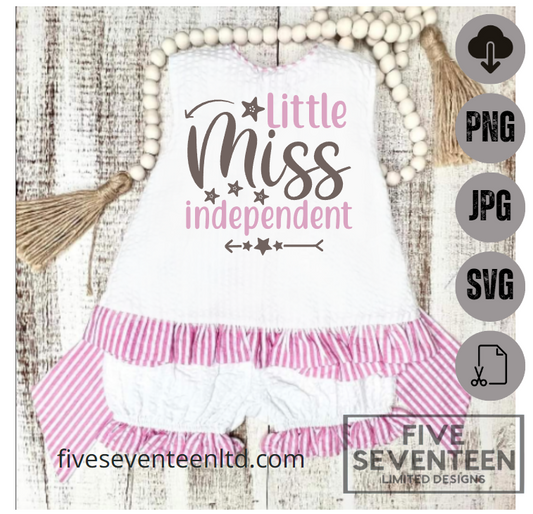 Children's Design Collection | Little Miss Independent