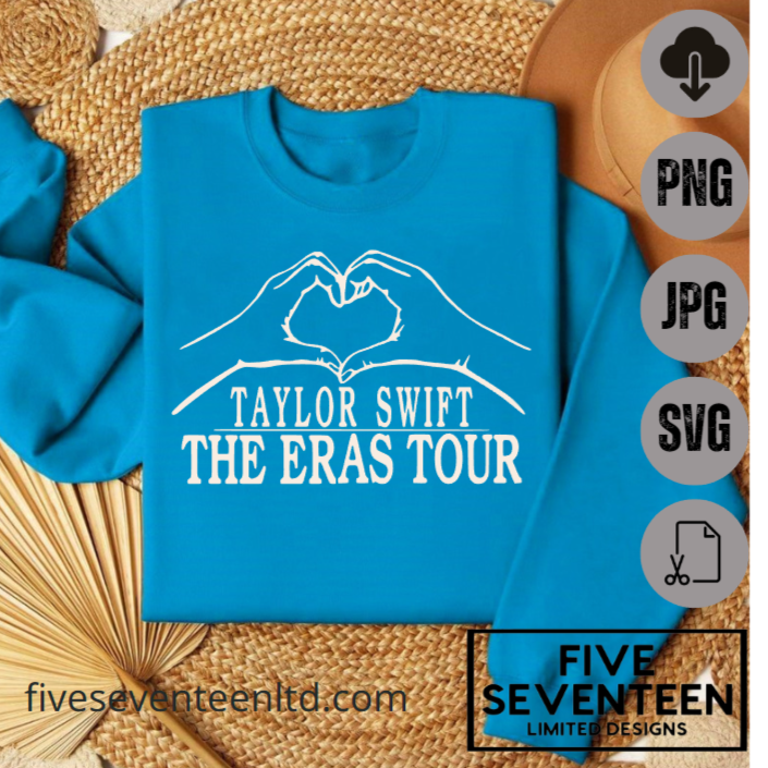 Taylor Swift Design Collection | Taylor Swift The Eras Tour Heart Hands | The Eras Tour