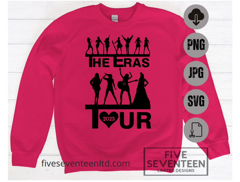 Taylor Swift Design Collection | Taylor Swift The Eras Tour with Silhouettes | 2023 | The Eras Tour