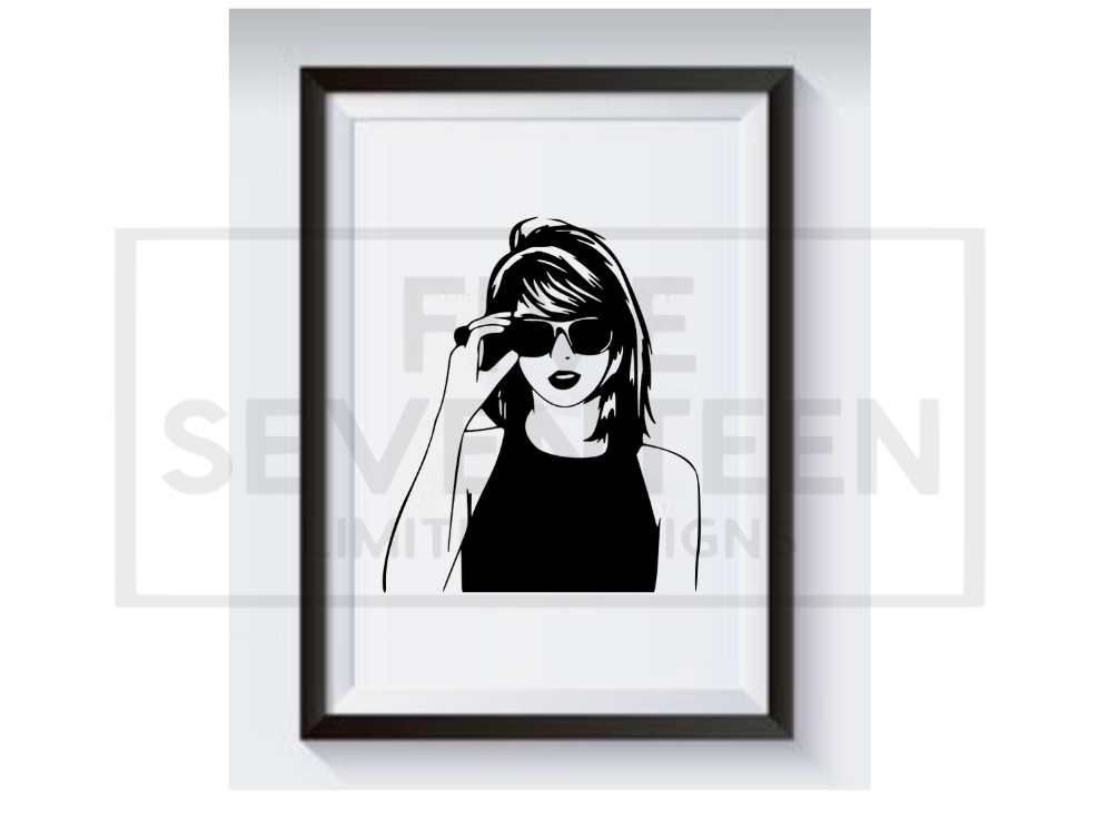 Taylor Swift Design Collection | Taylor Swift Headshot