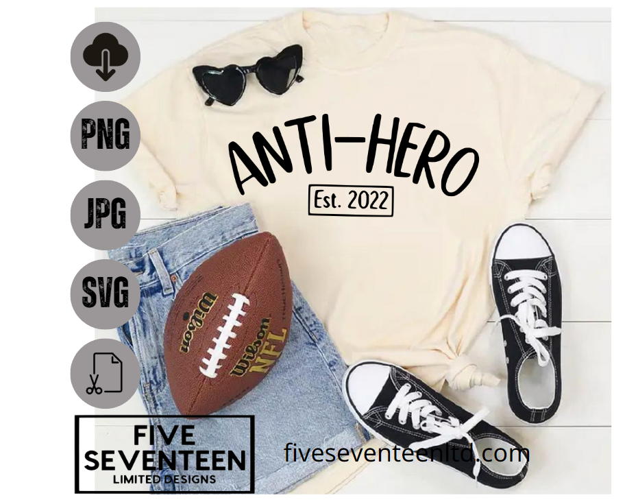 Taylor Swift Design Collection | Anti Hero | Est 2022 | Midnights Album