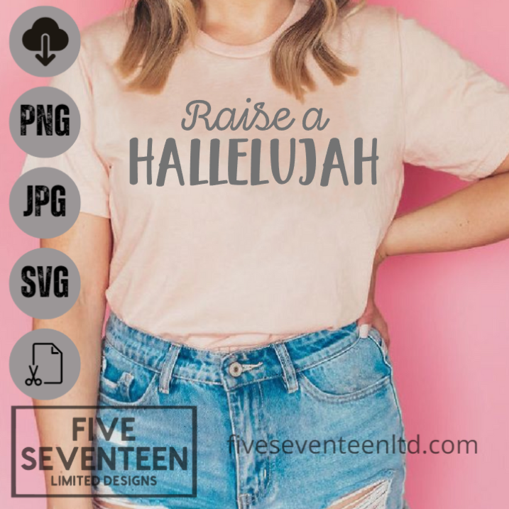 Religious Design Collection | Raise a Hallelujah