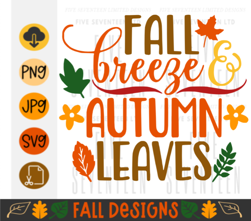 Fall & Winter Design Collection | Fall Design Collection | Fall Breeze & Autumn Leaves