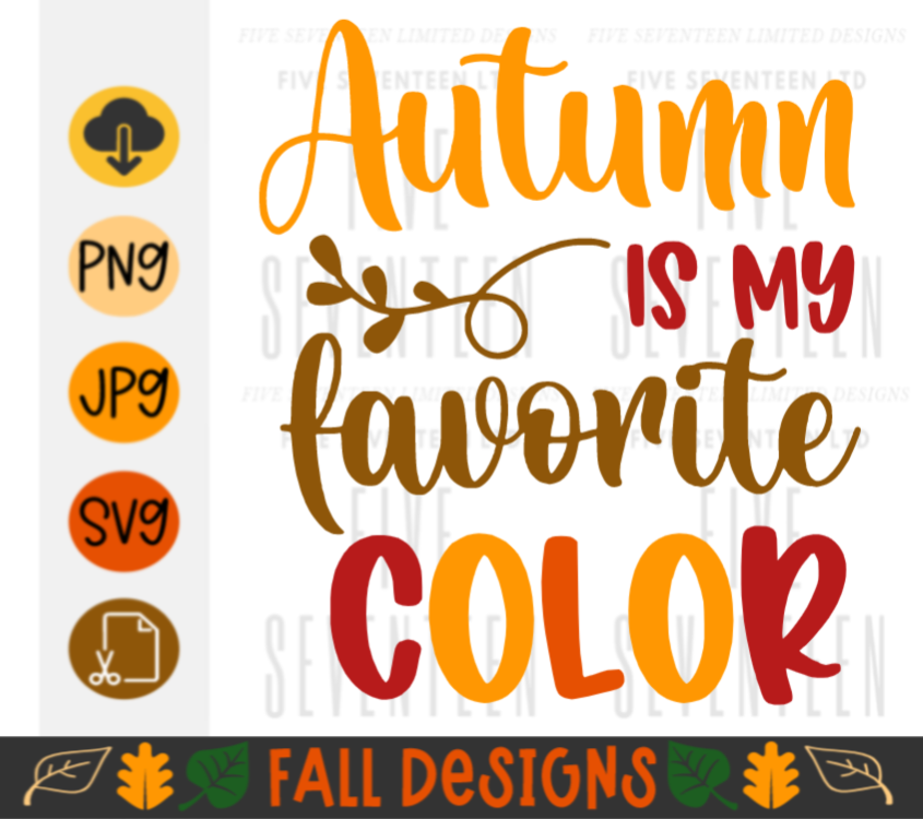 Fall & Winter Design Collection | Fall Design Collection | Autumn is my Favorite Color