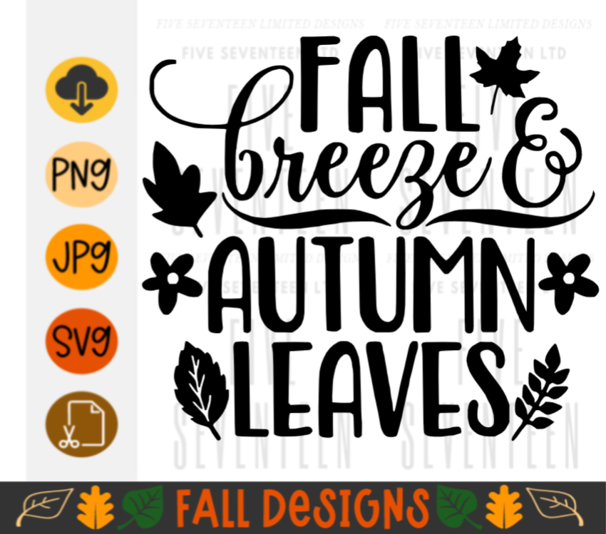 Fall & Winter Design Collection | Fall Design Collection | Fall Breeze & Autumn Leaves